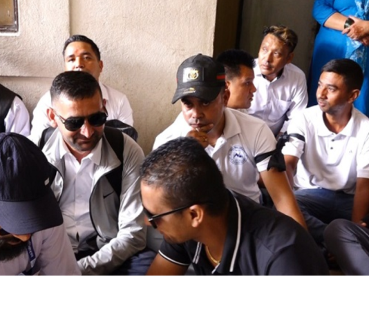 दैनिक ज्यालादारीमा कार्यरत विद्युत् प्राधिकरणका कर्मचारीको आन्दोलन