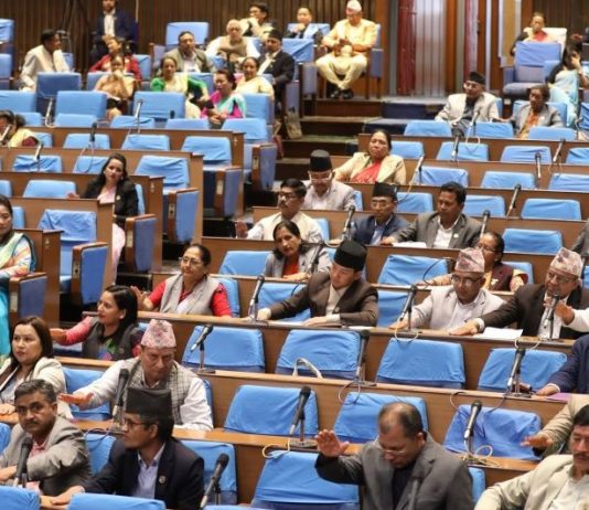 प्रतिनिधि सभा बैठक आज दिउँसो १ बजे