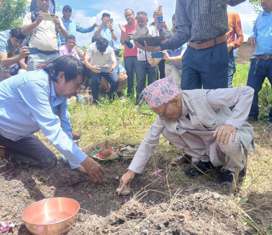 दाङमा पहिलोपटक पहल थिएटरको निर्माण कार्य प्रारम्भ