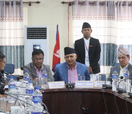 आर्थिक अनुशासनका लागि बेरुजु फर्छ्योट प्राथमिकतामा : मुख्यमन्त्री आचार्य