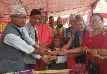 शिव महापुराण र महाआरतीमा रोका परिवारद्वारा ६२ हजार नगद सहयोग