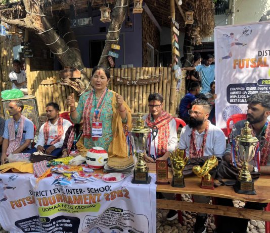 फुटसल प्रतियोगिताकाे विजेता सिद्धार्थ, उपविजेता गोर्खा