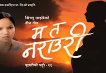 बिष्णु माझीको नयाँ तीज गीत ‘म त नराउरी’ सार्वजनिक