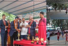घोराहीमा अन्तरविद्यालय बास्केटबल प्रतियोगिता प्रारम्भ
