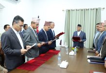 चार वटा स्वास्थ्य विज्ञान प्रतिष्ठानका उपकुलपतिले शपथ लिए