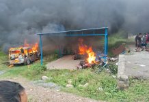 दाङमा ट्राफिक र प्रहरी पोष्टहरू ध्वस्त, सडक सुरक्षामा संकट