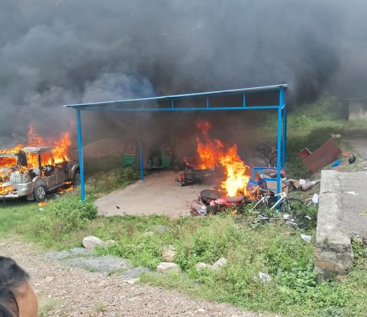 दाङमा ट्राफिक र प्रहरी पोष्टहरू ध्वस्त, सडक सुरक्षामा संकट
