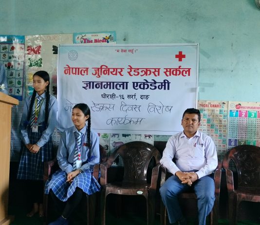 जुरेस ज्ञानमालाले मनायाे रेडक्रस दिवस