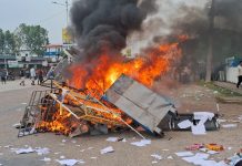 जेनजी प्रदर्शनकारीको आक्रमणमा घोराहीका कार्यालय, घर र शालिकहरू तोडफोड र आगजनी