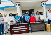 जेन्जी आन्दोलनमा क्षति पुगेको ट्राफिक कार्यालयलाई गुरुकुल एकेडेमीको सहयोग