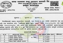 रोल्पामा चाडपर्व लक्षित चार सुपथ मूल्य पसल सञ्चालन