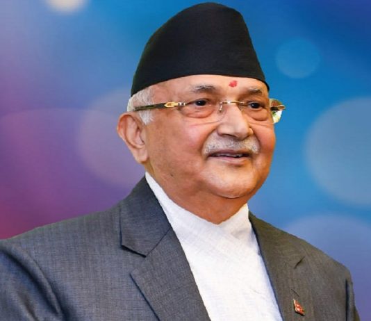 प्रधानमन्त्री ओलीले आज शाङ्घाइ शिखर सम्मेलनलाई सम्बोधन गर्दै