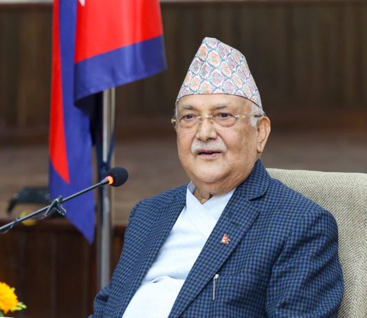 प्रधानमन्त्री केपी शर्मा ओलीद्वारा पदबाट राजीनामा
