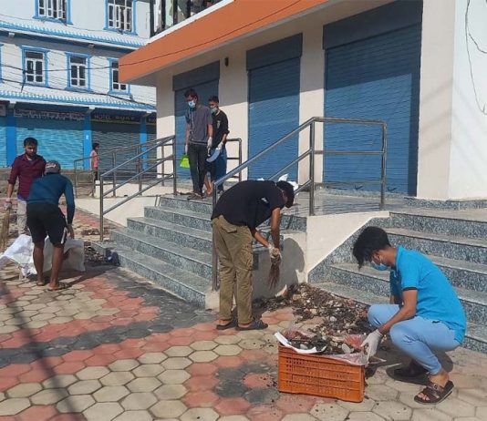 दाङमा जेन–जी आन्दोलनपछिको क्षतिग्रस्त संरचना सफाइ सुरु