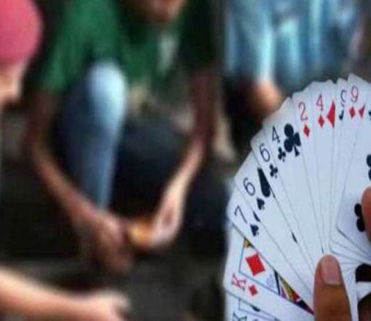 दाङमा तास खेलिरहेका १२ जना पक्राउ