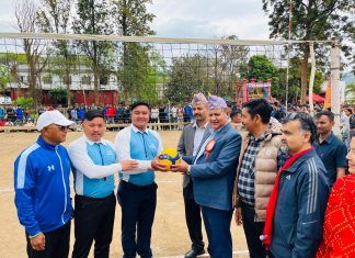 घाेराहीमा मुख्यमन्त्री कप भलिबल प्रतियोगिता सुरु