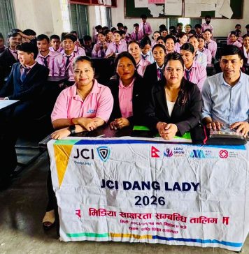 महिला जेसीजद्वारा मिडिया साक्षरता तालिम सञ्चालन