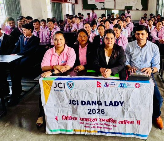 महिला जेसीजद्वारा मिडिया साक्षरता तालिम सञ्चालन