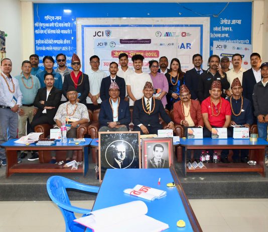 त्रिभुवननगर जेसीजकाे जेसीज सप्ताह सुरु