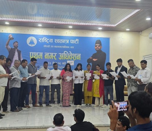 रास्वपा घोराही नगर सभापतिमा सुवेदी निर्वाचित