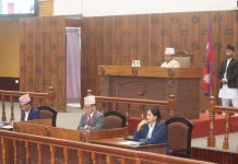 लुम्बिनी प्रदेश सभामा विनियोजन विधेयकका सिद्धान्त र प्राथमिकतामाथी छलफल सुरु
