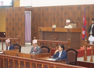 लुम्बिनी प्रदेश सभामा विनियोजन विधेयकका सिद्धान्त र प्राथमिकतामाथी छलफल सुरु