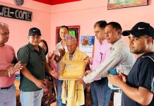 स्थापना दिवसमा संस्थापक अध्यक्ष पौडेललाई युनियनको सम्मान
