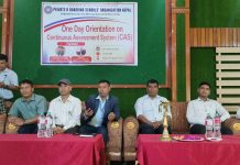 संस्थागत विद्यालयका शिक्षकलाई क्यास तालिम