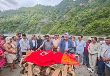 मुख्यमन्त्री आचार्यद्वारा अधिवक्ता टंकप्रसाद पोखरेलप्रति श्रद्धाञ्जली अर्पण