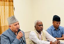 ‘विपद् अझैं टरेको छैन, उच्च सतर्कता अपनाऔं’: मुख्यमन्त्री आचार्य
