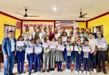 विज्ञान तथा गणित हाजिरी जवाफमा भ्याली टप प्रथम
