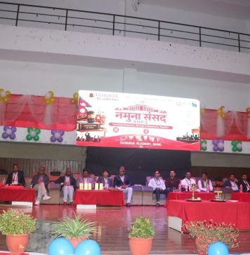 गुरुकुलका विद्यार्थीले गरे नमुना संसदीय अभ्यास