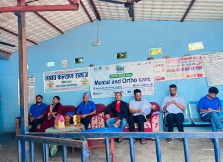 मानव सेवा आश्रममा जेसीजको स्वास्थ्य शिविर, ४२ जनाले लिए सेवा