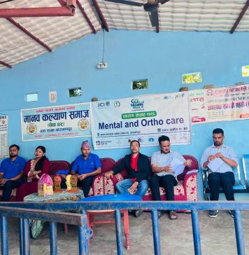 मानव सेवा आश्रममा जेसीजको स्वास्थ्य शिविर, ४२ जनाले लिए सेवा