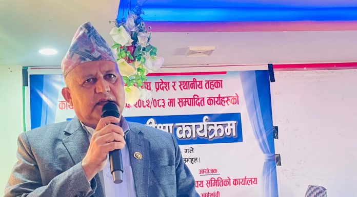 समग्र लुम्बिनीको विकासलाई प्राथमिकतामा राखेर काम भइरहेको छः मुख्यमन्त्री आचार्य