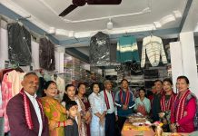 घोराहीको दूरसञ्चार चोकमा अजिता कलेक्सन एण्ड कस्मेटिक सञ्चालनमा