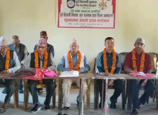 गंगा माविका पूर्व विद्यार्थी समाजद्वारा दशैँ मिलन, गुरु सम्मान तथा सहयोगी दाताको शिलालेख अनावरण