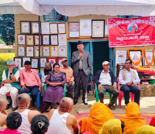 मौलिक संस्कृति जोगाउन मातृ शक्ति भूमिका महत्वपूर्ण : महासचिव पोखरेल