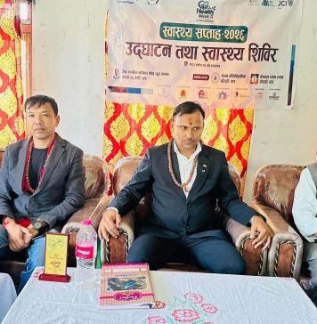 जेसीज स्वास्थ्य सप्ताह–२०२६ सुरु, पहिलो दिन जेष्ठ नागरिककाे स्वास्थ्य परीक्षण